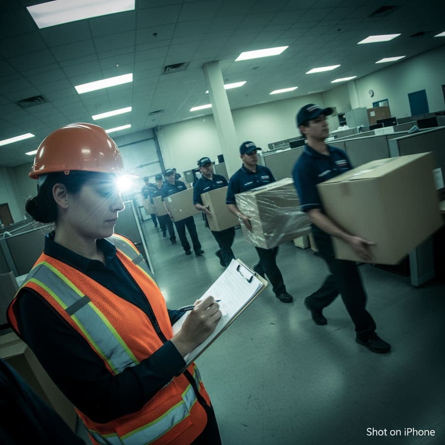 Window track vacuuming before wiping as part of standard service